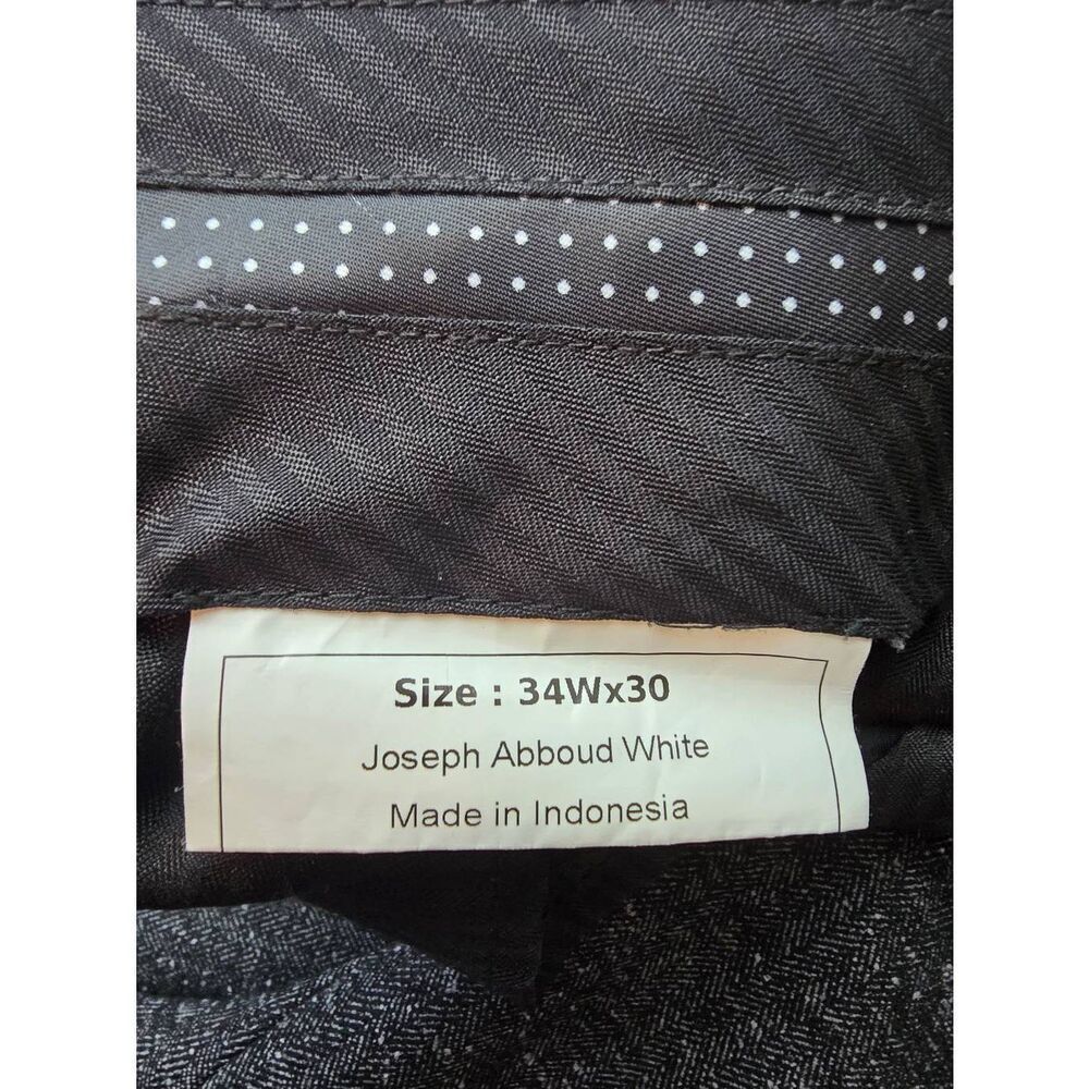 Joseph Abboud Men's Suit 40R 34X30 - Picture 14 of 16
